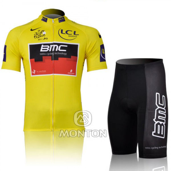 2011 Maillot BMC mangas cortas